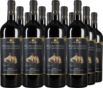 12er Vorteilspaket Caravaggio Rosso Emilia IGT