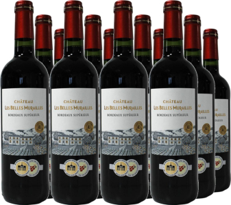 12er Vorteilspaket Château Les Belles Murailles Bordeaux Supérieur AC