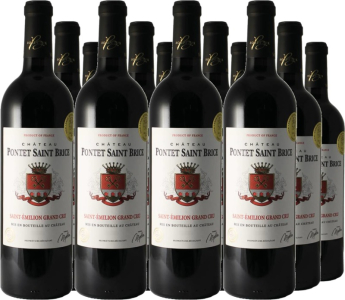 Château Saint Brice 12er Vorteilspaket Château Pontet Saint Brice Saint-Émilion Grand Cru AC Château Saint Brice