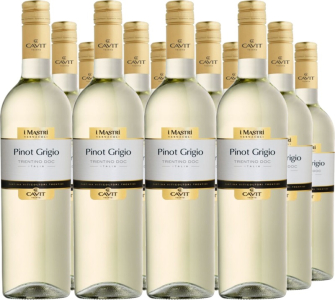 12er Vorteilspaket Pinot Grigio Trentino DOC Mastri Vernacoli