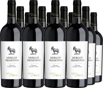 12er Vorteilspaket Primitivo Merlot Tarantino IGT Luce del Sole