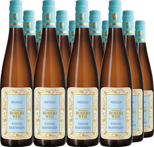 12er Vorteilspaket Riesling - VDP. Gutswein Rheingau QbA halbtrocken