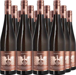 12er Vorteilspaket Riesling "Steinterrassen" - VDP. Gutswein Nahe QbA trocken
