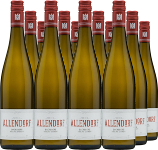 12er Vorteilspaket Allendorf Winkeler Dachsberg Riesling Kabinett VDP.Erste Lage