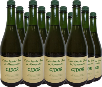 CSR 12er Vorteilspaket Cidre Bouché Brut Cidor mit Schraubverschluss