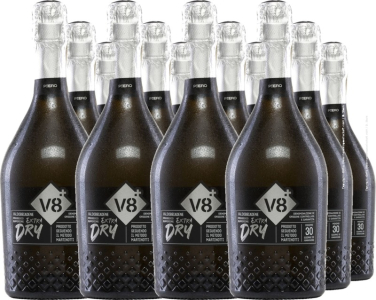 12er Vorteilspaket v8+ Piero Valdobbiadene Prosecco Superiore Extra Dry
