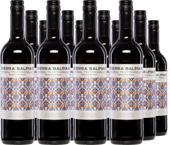 12er Vorteilspaket Sierra Salinas Bobal Tempranillo Tinto