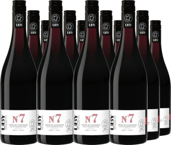 12er Vorteilspaket Uby No. 7 Merlot Tannat Côtes de Gascogne IGP