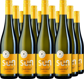 12er Vorteilspaket Sun Cuvée Weiß Saale-Unstrut QbA