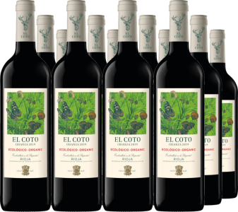12er Vorteilspaket Rioja El Coto Crianza Organic DOCa