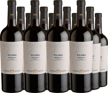 12er Vorteilspaket Piluna Primitivo IGT