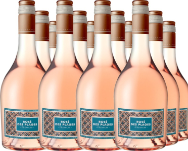 12er Vorteilspaket Rosé des Plages Premium Gris Mont Baudile IGP