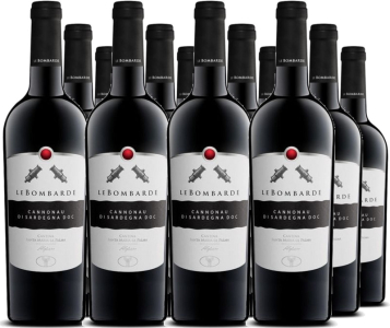 12er Vorteilspaket Le Bombarde Cannonau di Sardegna DOC