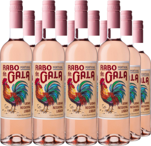 12er Vorteilspaket Rabo de Gala Rosé Vinho Regional Lisboa