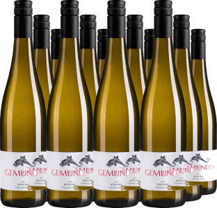 12er Vorteilspaket Riesling Gutswein trocken Gemünden