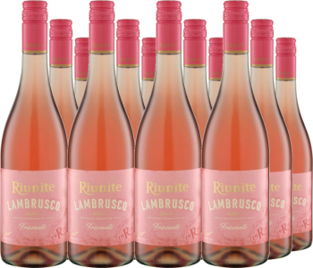 12er Vorteilspaket Riunite Lambrusco Emilia IGT Rosato