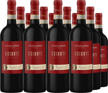 Cantine Leonardo da Vinci 12er Vorteilspaket Leonardo Chianti