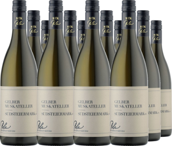 12er Vorteilspaket Weingut Erich & Walter Polz Südst. DAC Gelber Muskateller