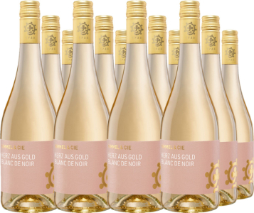 12er Vorteilspaket Herz aus Gold Blanc de Noirs