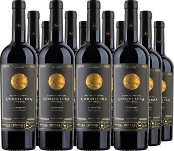 12er Vorteilspaket Cordillera Carmenère Cachapoal Valley
