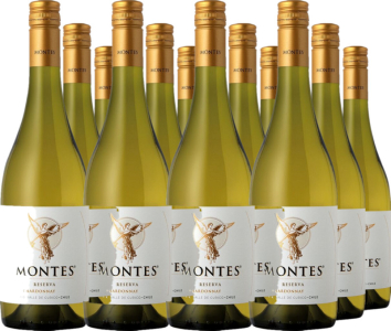 12er Vorteilspaket Montes Reserva Chardonnay