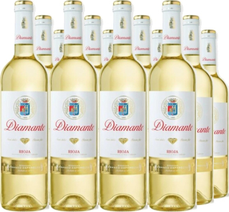 12er Vorteilspaket Diamante Semi Dulce Blanco