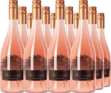 12er Vorteilspaket Wunderschön Anders Rosé QbA trocken
