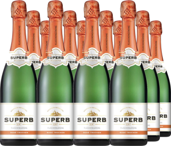 12er Vorteilspaket Superb Sekt Rosé