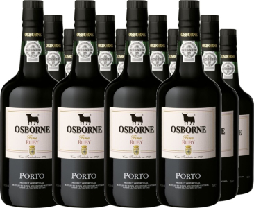 12er Vorteilspaket Osborne Ruby Port 19,5% vol