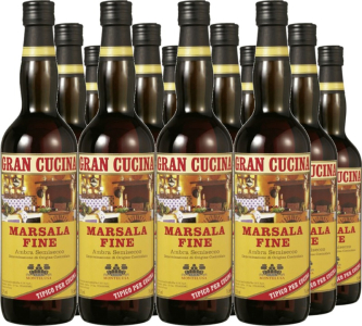 12er Vorteilspaket Gran Cucina Marsala Fine DOC 17% vol