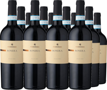 12er Vorteilspaket Mandrarossa Bonera Rosso Terre Siciliane IGT