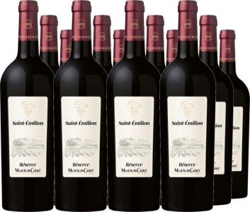 12er Vorteilspaket Mouton Cadet Réserve Saint-Emilion AOC