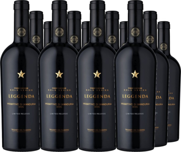 12er Vorteilspaket Vigne Vecchie »Leggenda« Primitivo di Manduria