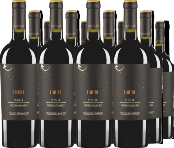 12er Vorteilspaket Farnese I Muri Negroamaro