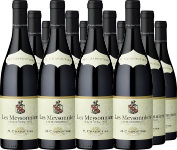 12er Vorteilspaket M. Chapoutier Les Meysonniers Crozes-Hermitage AOC