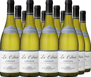 12er Vorteilspaket M. Chapoutier La Ciboise blanc Lubéron AOC