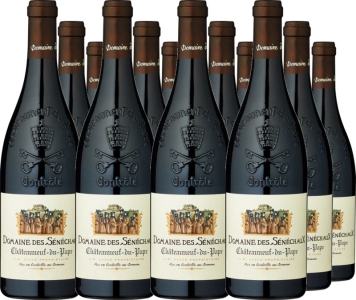 12er Vorteilspaket Domaine des Sénéchaux Rouge Châteauneuf-du-Pape AOC
