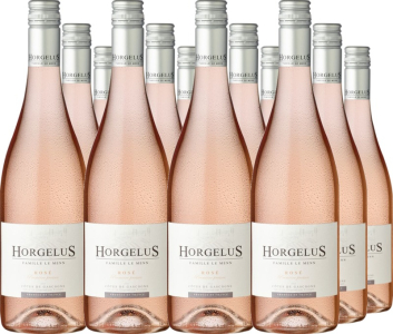 Domaine Horgelus 12er Vorteilspaket Horgelus Rosé Côtes de Gascogne I.G.P.