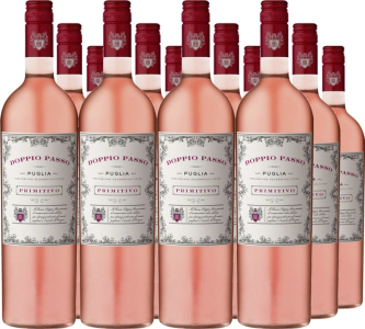 12er Vorteilspaket Doppio Passo Rosato Salento IGT Puglia