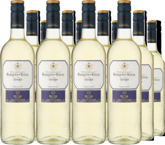 12er Vorteilspaket Marqués de Riscal Blanco Rueda DO