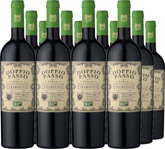 12er Vorteilspaket Doppio Passo Primitivo IGT Puglia