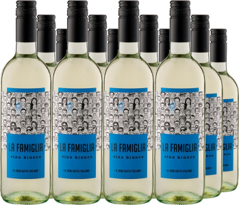 12er Vorteilspaket Vino Bianco 'La Famiglia'
