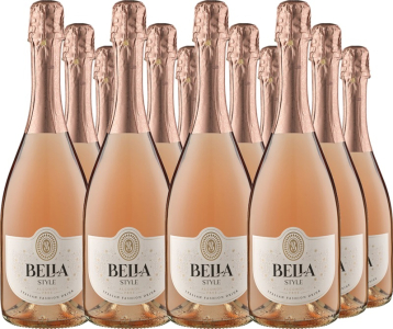 12er Vorteilspaket Bella Style Rosé - Alkoholfrei