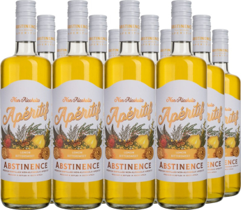 Abstinence 12er Vorteilspaket Abstinence Lemon Aperitif - alkoholfrei