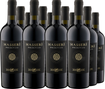 12er Vorteilspaket MASSERI Primitivo Terre di Chieti IGP Ltd. Edition