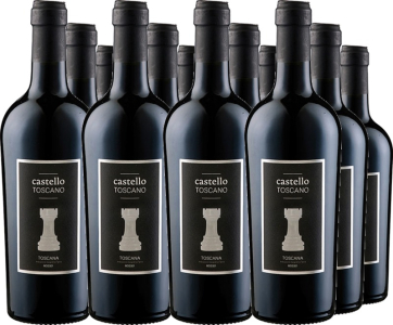 Castello Toscano 12er Vorteilspaket Rosso Toscano 