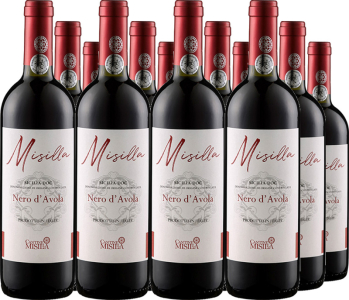 12er Vorteilspaket Misilla Nero d'Avola IGP Terre Siciliane