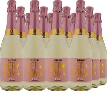 12er Vorteilspaket Cero Coma Sparkling - alkoholfrei