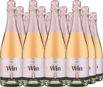 12er Vorteilspaket WIN Sparkling Rosé - alkoholfrei