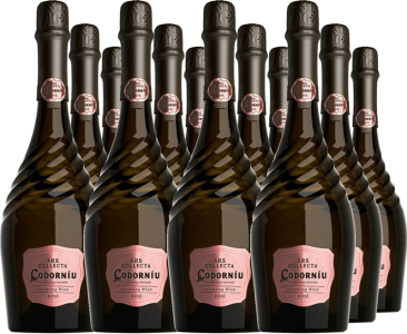 12er Vorteilspaket Codorníu Ars Collecta Cava Rosado Brut -
